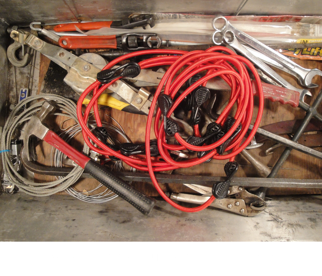 NT Bungees in Tool Box