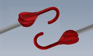 PE Bungee Hooks Model